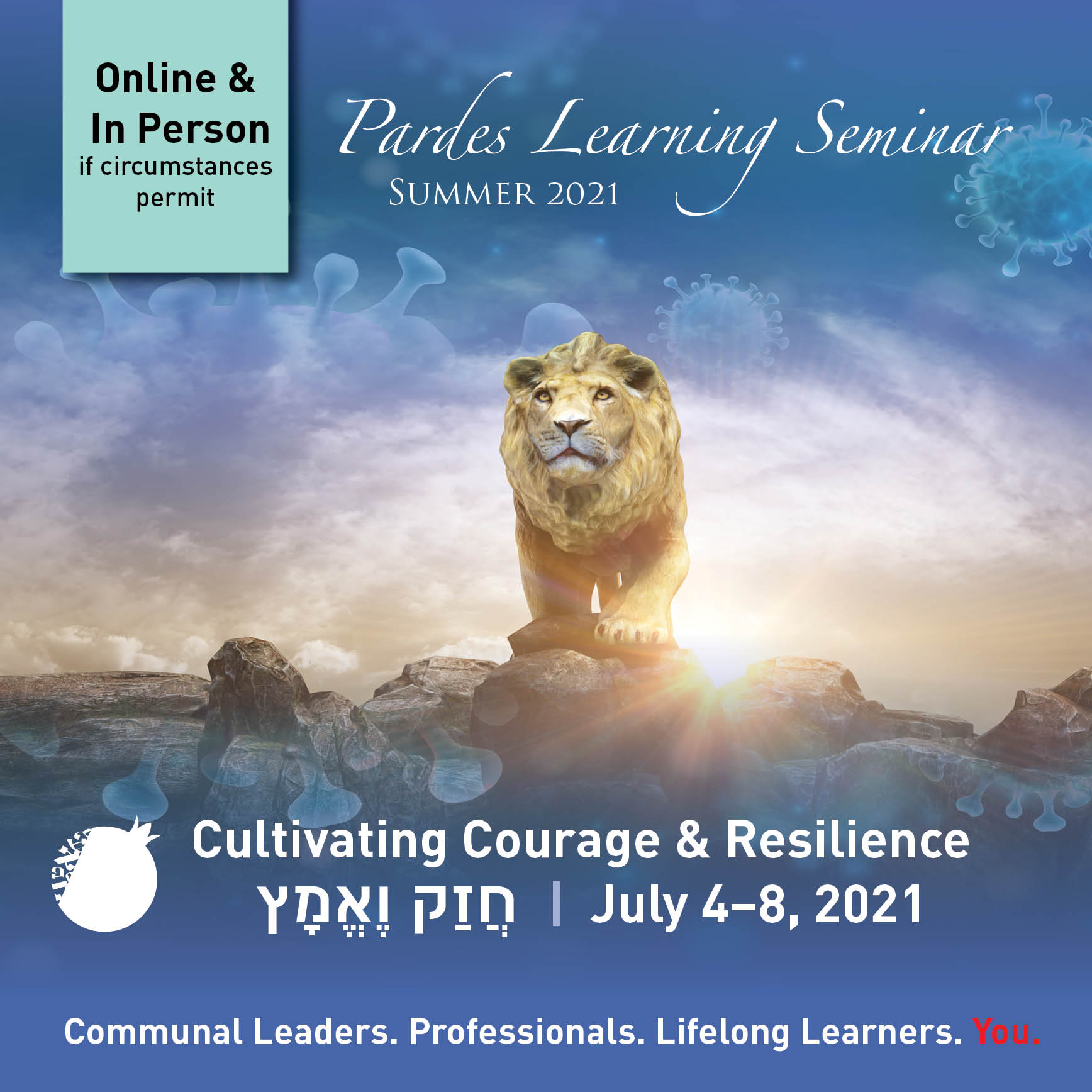 Pardes Learning Seminar Summer 2021: Resilience & Courage