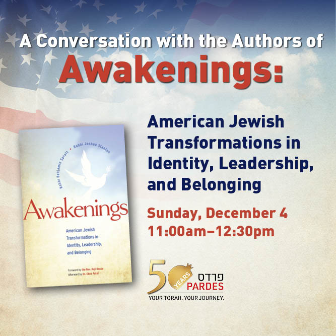Book Event - Awakenings: American Jewish Transformations in Identity, Leadership, and Belonging