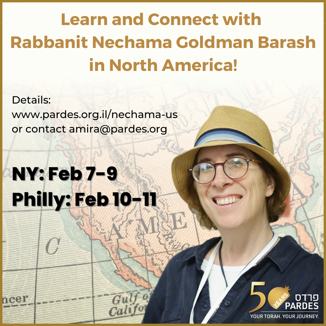 Learn and Connect with Rabbanit Nechama Goldman Barash in North America