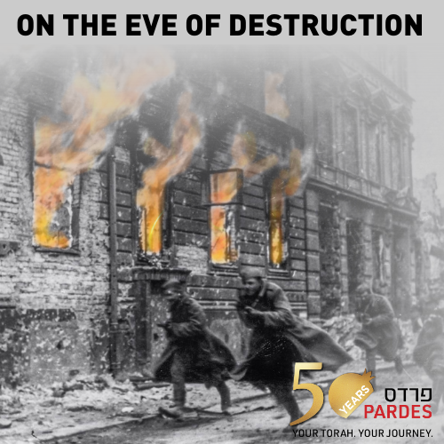 On the Eve of Destruction: Erev 9 B'Av in the Warsaw Ghetto 1942