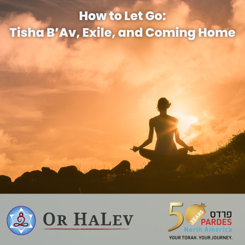 How to Let Go: Tisha B’Av, Exile, and Coming Home